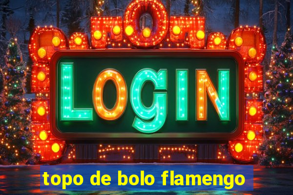 topo de bolo flamengo